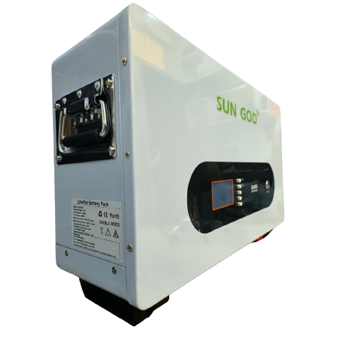 Sungod 48V 100AH 4.8 Kwh Lithium ion Battery LifeP04 Battery Pack