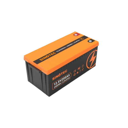 12v 200 AH 2.56Kwh Sinotec Lithium Battery LiFePO4